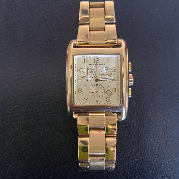 Michael Kora Ladies Gold Watch - Picture 6 of 9